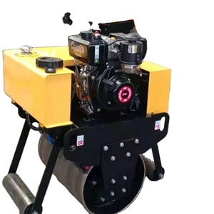 Rouleau compresseur de petite taille à haute efficacité |   Compacteur vibrant manuel pour gravier d'asphalte - Product Image 1