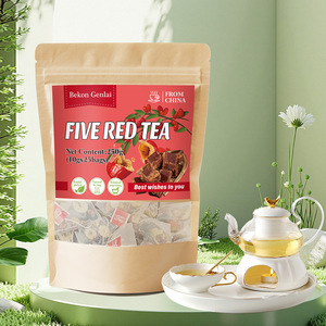 Cinque tè essenziali per la conservazione della salute per le dee Postpartum durante il periodo dell'allattamento con qi e sangue insufficienti - Product Image 1