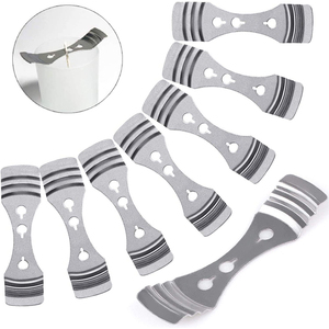 Outils de bricolage d'aromathérapie Bougeoir à 3 mèches Porte-<span class=keywords><strong>mèche</strong></span> en <span class=keywords><strong>métal</strong></span> 10cm Clips de <span class=keywords><strong>mèche</strong></span> de bougie - Product Image 4