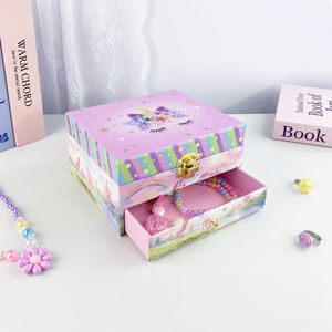 Caja de Música Personalizada con Unicornio de Yiyu, con Espejo y Cajón, Regalo para Niños, Melodía Giratoria Personalizada, Día de San Valentín para Niñas - Product Image 4