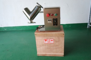Lab Scale V Type Powder Mixer Machine 2L Stainless Steel For Spice Seasoning <b>Coffee</b> <b>Protein</b> - Product Image 6