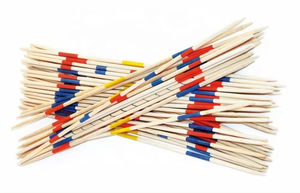 Vente en gros Bâton de ramassage de jeux d'extérieur en bois <span class=keywords><strong>Mikado</strong></span> géant pour enfant - Product Image 2