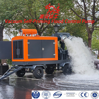 Pompe à vide auto-amorçante horizontale de 20 pouces à moteur diesel, grande capacité, pour le contrôle des inondations et le drainage