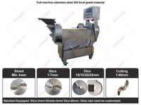 Machine à couper les légumes multifonctionnelle, racines feuillues, machine à hacher les épinards, les oignons verts, la salade, machine à couper les chips de pommes de terre