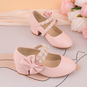 GirlsKids Dance shoes MaryJane <strong>Pumps</strong> DressShoes Anti-Slippery Comfortable Durable Lightweight Fashionable Design forParty <strong>School</strong> - Product Image 1