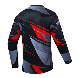 Maillot de cyclisme à manches longues pour hommes, vente en gros personnalisé, Motocross, meilleure équitation, descente, hors <span class=keywords><strong>route</strong></span>, Dirt Bike, maillot vtt - Product Image 2