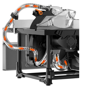 Sierra de Mesa de Alto Rendimiento, Máquina de Corte Compacta para Trabajar la Madera, Sierra Portátil Multiusos para Cortes, Multifunción - Product Image 3