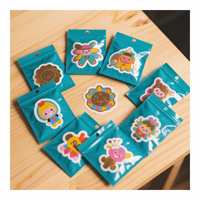 Logotipo de bolso de Venta caliente y etiquetas de marca, pegatinas de logotipo personalizado, etiquetas rectangulares