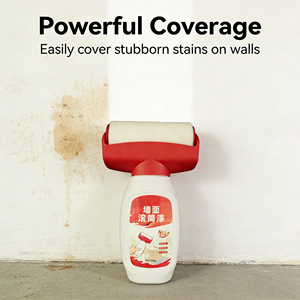 Peinture de réparation murale acrylique Bunkerway BKW GTQ001, revêtement liquide blanc, élimination des taches, grand rouleau pour <span class=keywords><strong>auto</strong></span>-peinture - Product Image 6
