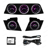 Kit d'éclairage d'ambiance intérieur LED RGB pour Mercedes Benz E-Coupe/CGI W207 2009-2016, accessoires pour les aérateurs avant