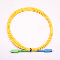 SC/FC/LC SFP 1 2 3 5 10 15 Metre Simplemode UPC/APC Özel Fiber Optik Patch Kablosu 1310/1550nm FTTH Projesi Doğrudan Tedarik