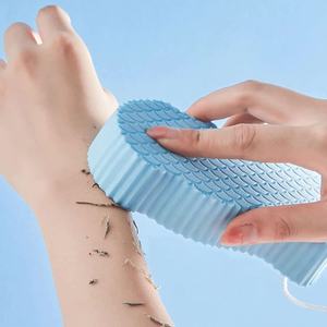 Bain douche ultra doux pour le corps Bain magique Dissolvant de peau <span class=keywords><strong>morte</strong></span> Bain exfoliant super doux Éponge à récurer indolore - Product Image 1