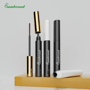 7ml Plastic Empty Black Gold Round Mascara <strong>Tubes</strong> <strong>New</strong> Trends Eyelash Mascara Wand <strong>Tubes</strong> for Cosmetics Packaging - Product Image 2