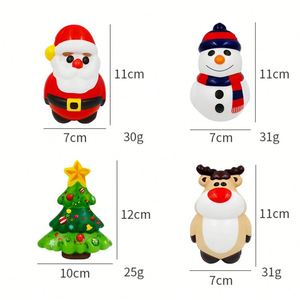 Nouvelle idée de petit jouet promotionnel 2023 : Balle anti-stress mignonne en PU pour Noël, idéale pour la publicité - Product Image 3