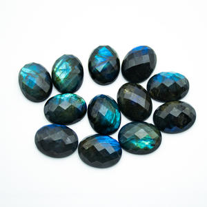 หินลาบราดอไรต์ทรงวงรีขนาด12*16*4มม. สำหรับฝังเครื่องประดับ - Product Image 2