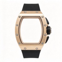 7201 Automatik-Flyback-Chronograph-Uhr mit Skelett-Zifferblatt, Roségoldgehäuse, Lifestyle-Herrenuhr für den täglichen Gebrauch, wasserdichte Uhr