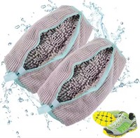 Sac à chaussures de blanchisserie double couche résistant à la déchirure pour machine à laver