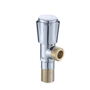 วาล์วมอร์นิ่งดิวแบบมุม 4 จุด เกลียวตัวผู้ ชุบโครเมียม สำหรับเครื่องทำน้ำอุ่น - Product Image 1
