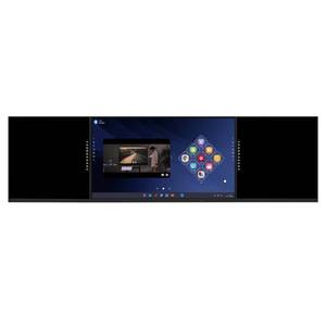 Tableau blanc interactif LED Android PC 86 pouces, panneau électronique de conférence tactile, tableau blanc avec tableaux blancs pliables, caméra, micro - Product Image 4