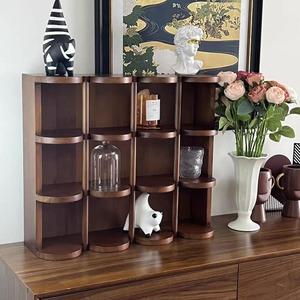 Solid Wood Cup <b>Rack</b> Multi Function <b>Kitchen</b> Organizer For Coffee Tea Mugs Water Bottles 10in Height - Product Image 3