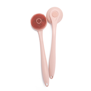 Wholesale Exfoliating Body Shower <b>Sponge</b> <b>Long</b> <b>Handle</b> Soft Bristle Bath Body Brush Back Brush - Product Image 1