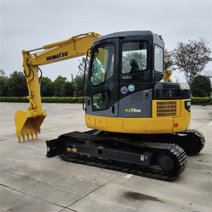 कारखाने के आउटलेट कोमात्सु pc78us 7 टन मिनी का उपयोग हाइड्रोलिक क्रॉलर खुदाई PC78US-6NO खेत के लिए डोजर ब्लेड के साथ डाइगर - Product Image 4