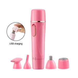 <span class=keywords><strong>Épilateur</strong></span> sans douleur 4 en 1 pour femmes Mini tondeuse à <span class=keywords><strong>nez</strong></span> et rasoir à sourcils pour usage domestique - Product Image 2