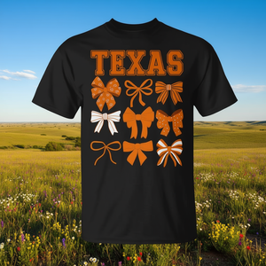 Camiseta Texas Coquette Bow Y2k State Pride para niñas pequeñas - Product Image 3