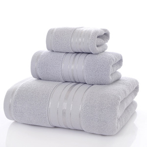 <span class=keywords><strong>Set</strong></span> di 3 Asciugamani in Puro Cotone per Hotel e Spa, Senza Pelucchi, Lussuosi Salviette e Teli da <span class=keywords><strong>Bagno</strong></span> per Casa - Product Image 2