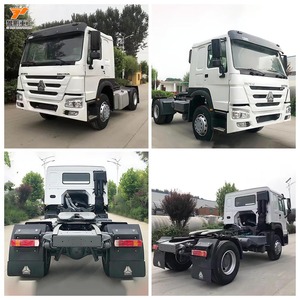 Nouveau camion tracteur Weichai Euro 2 Diesel 4x2 à transmission automatique, suspension pneumatique, conduite à gauche, siège de tracteur pour transport minier - Product Image 1