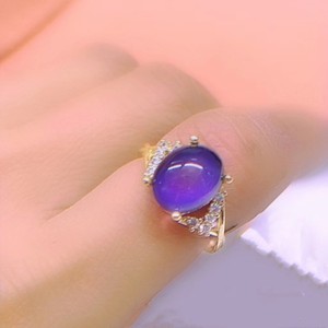 Anillo de Moda Vintage para Mujer, Anillo que Cambia de Color con la Temperatura, Joyería de Aleación Esmaltada, Elegante para Hombre y Mujer - Product Image 4