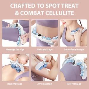 Gordon OEM chống cellulite Con lăn TPR chân Massager Hướng dẫn sử dụng có thể tháo rời bê massage con lăn mẫu miễn phí dẫn LƯU BẠCH HUYẾT Massager - Product Image 6