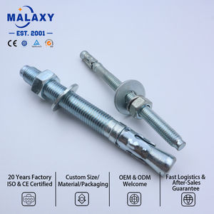 MALAXY Ancrage à coin M4 sur mesure, en acier inoxydable bleu, zingué et électrogalvanisé, selon <span class=keywords><strong>dessin</strong></span>, pour fixations de construction - Product Image 2