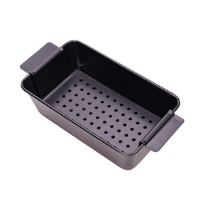 แม่พิมพ์ขนมปังแบบมีรู 2 หู ขนาด 24x14x6 ซม. ถาดอบแบบไม่ติดกระทะ สำหรับทำขนมปัง เค้ก ใช้กับเตาอบ - Product Image 1