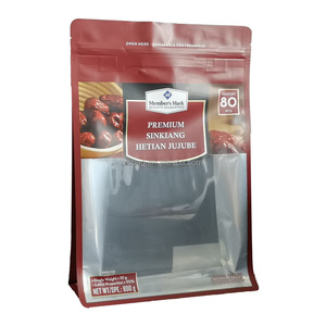 Snack <span class=keywords><strong>Sac</strong></span> Gravure Impression Cmyk Bioplastique Fond Plat Boxpouch Stand Up Zip Lock 500g Alimentaire Compostable Emballage Imprimante <span class=keywords><strong>Sac</strong></span> - Product Image 2