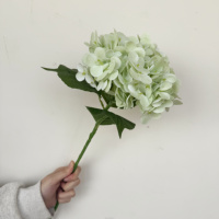 Fleur d'hortensia en soie hydratante, réaliste, faite à la main, toucher naturel, longue durée, respectueuse de l'environnement, Thanksgiving