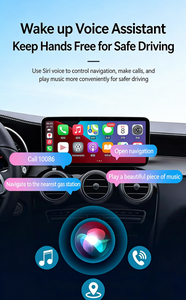 อะแดปเตอร์ CarPlay ไร้สายรุ่นล่าสุด AI Box พร้อม Wireless CarPlay และ Android Auto 2 in 1 สมาร์ทดองเกิล เพิ่มแอปพลิเคชันเข้ากับหน้าจอรถยนต์ - Product Image 4