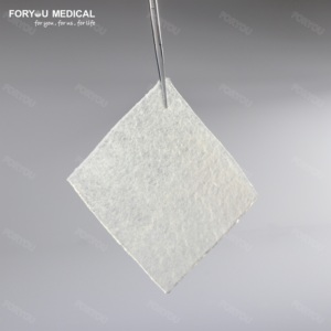 10cm*10cm Hydrofiber Gelling <strong>Dressing</strong> CE Certified CMC Hydrophilic Gel Forming Bacteria Locking Wound <strong>Dressing</strong> - Product Image 1
