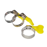 Mini pince à dégagement rapide de 8 à 38 mm, boulon en T, ressort, acier inoxydable robuste, clips en forme de V pour câble métallique pivotant, tuyau