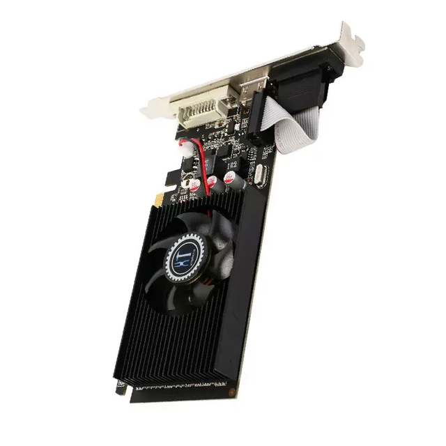 Good Condition Series GT710 2GB GDDR5 PCI Express 192-Bit DirectX 12 Fan Desktop/Laptop Workstation Gaming Graphics Card