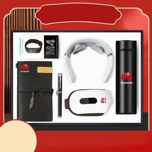 Premium Business Set With Electric Neck Massager Office Gift Box Notebook Mug Power Bank Pen for Corporate Employees - Product Image 2