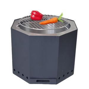 Fournitures de jardin, foyers sans fumée réglables en hauteur pour l'intérieur et l'extérieur, petits grils BBQ - Product Image 2