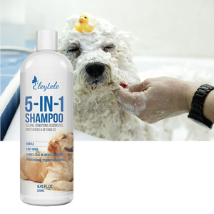Champú para Mascotas 5 en 1 de Avena Orgánica Natural de Marca Privada al por Mayor, Acondicionador Calmante, Hidratante para Piel Seca y con Picazón para Perros y Gatos - Product Image 2