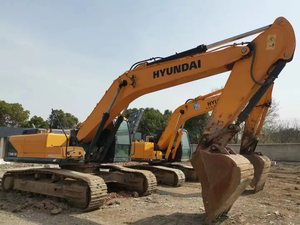 Hyundai 350LVS Crawler Excavator 35 Ton R350 330LC-9S 380LC-9S 360LC-7 360LC-9 Equipped With <b>Auger</b> <b>Drill</b> Grapple Bucket Tools - Product Image 3