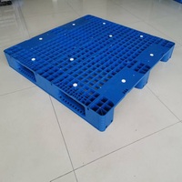 Palette en plastique PE de haute qualité T1029B, robuste, à entrée bidirectionnelle, haute capacité de charge dynamique pour le stockage en entrepôt