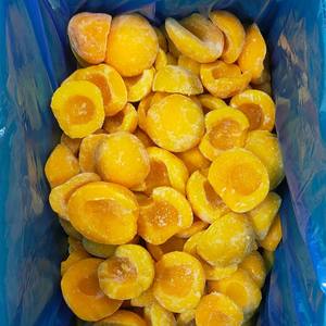 100% Doce Frozen Yellow <span class=keywords><strong>Peach</strong></span> Fatias e metades IQF Diced pêssego amarelo em Embalagem A Granel Atacado Frutas Congeladas - Product Image 4