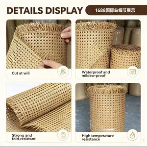 Nouveau Tapis de Table en Rotin PE Tressé Classique et Élégant, Robuste, pour Maison, Café, Hôtel - Vente en Gros Usine - Product Image 5
