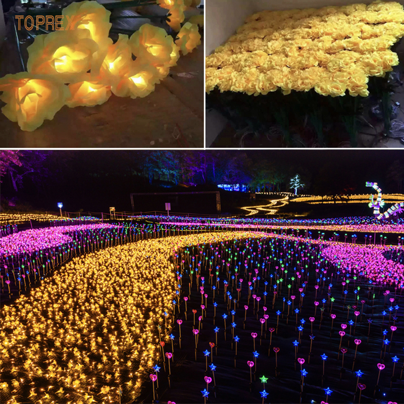 Waterproof UV Resistant Eco Friendly Rose