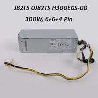 PSU Baru 300W untuk Dell Optiplex 5050 3050 7050 T3420 V3668 V3669 V3667 Switching Power Supply J82T5 0J82T5 H300EGS-00