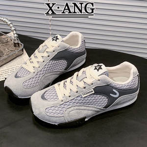 Zapatillas Deportivas de Verano para Mujer, Transpirables, de Cuero Genuino, con Suela Suave, Estilo A-Gan, Nuevo Estilo Casual - Product Image 3